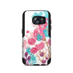 Picture of DecalGirl OCGS7-BLUSHBLS OtterBox Commuter Galaxy S7 Case Skin - Blush Blossoms