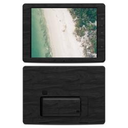 DJICS-BLACKWOOD DJI CrystalSky 7.85 in. Skin - Black Woodgrain -  DecalGirl