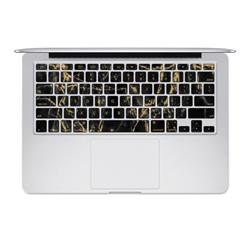 Picture of DecalGirl AMBK-BLACKGOLD Apple MacBook Keyboard 2011-Mid 2015 Skin - Black Gold Marble