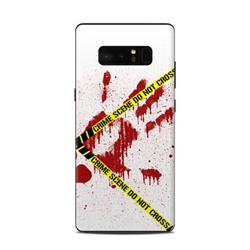 Picture of DecalGirl SAGN8-CRIME-REV Samsung Galaxy Note 8 Skin - Crime Scene Revisited