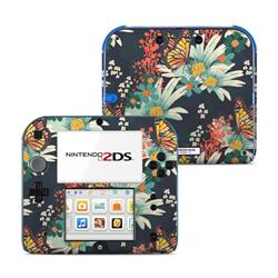 N2DS-MONARCHG Nintendo 2DS Skin - Monarch Grove -  DecalGirl