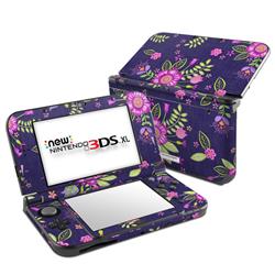 N3D5X-FOLKFLORAL Nintendo New 3DS XL Skin - Folk Floral -  DecalGirl