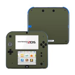 N2DS-SS-OLV Nintendo 2DS Skin - Solid State Olive Drab -  DecalGirl