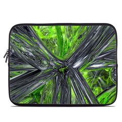 Picture of DecalGirl LSLV-ABST-GRN Laptop Sleeve - Emerald Abstract