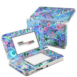 N3DS15-LAVFLWR Nintendo 3DS 2015 Skin - Lavender Flowers -  DecalGirl