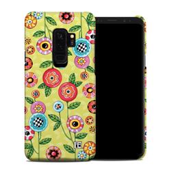 Picture of DecalGirl SGS9PCC-BFLWRS Samsung Galaxy S9 Plus Clip Case - Button Flowers