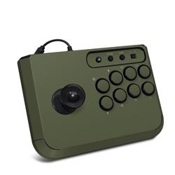 HFSM4-SS-OLV Hori Fighting Stick Mini 4 Skin - Solid State Olive Drab -  DecalGirl