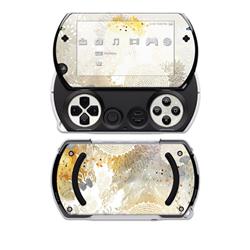 PSPG-WVEL Sony PSP Go Skin - White Velvet -  DecalGirl