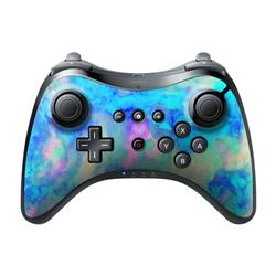 WIUPC-ELECTRIFY Nintendo Wii U Pro Controller Skin - Electrify Ice Blue -  DecalGirl