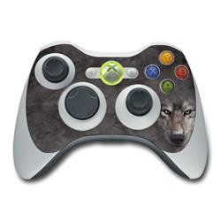 X360CS-GRY-WOLF Microsoft Xbox 360 Controller Skin - Grey Wolf -  DecalGirl