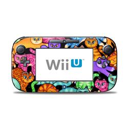 WIIUC-CLRKIT Nintendo Wii U Controller Skin - Colorful Kittens -  DecalGirl