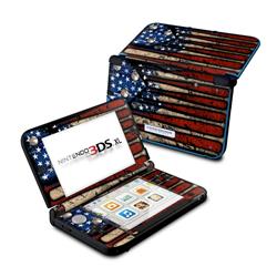 N3DX-OLDGLORY Nintendo 3DS XL Skin - Old Glory -  DecalGirl