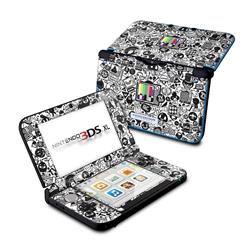 N3DX-TVKILLS Nintendo 3DS XL Skin - TV Kills Everything -  DecalGirl