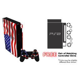 Picture of DecalGirl PS2-USFLAG Sony PS2 Skin - USA Flag