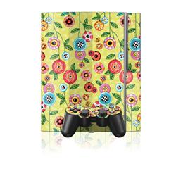 Picture of DecalGirl PS3-BFLWRS PS3 Skin - Button Flowers