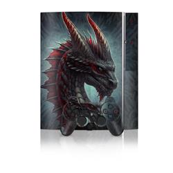 Picture of DecalGirl PS3-BLKDRAGON PS3 Skin - Black Dragon