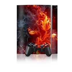 Picture of DecalGirl PS3-FLWRFIRE PS3 Skin - Flower of Fire