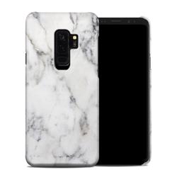 Picture of DecalGirl SGS9PCC-WHT-MARBLE Samsung Galaxy S9 Plus Clip Case - White Marble