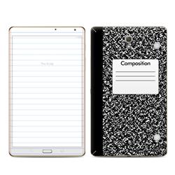 SGTS8-COMPNTBK Samsung Galaxy Tab S 8.4 in. Skin - Composition Notebook -  DecalGirl