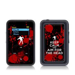 Picture of DecalGirl SSCP-KEEPCALM-ZOMBIE Sandisk Sansa Clip Plus Skin - Keep Calm - Zombie