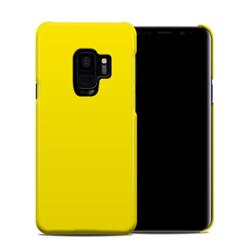 Picture of DecalGirl SGS9CC-SS-YEL Samsung Galaxy S9 Clip Case - Solid State Yellow