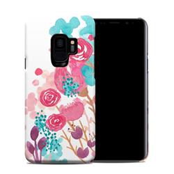 Picture of DecalGirl SGS9CC-BLUSHBLS Samsung Galaxy S9 Clip Case - Blush Blossoms