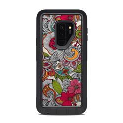 Picture of DecalGirl OBP9P-DOODLESCLR OtterBox Pursuit Samsung Galaxy S9 Plus Case Skin - Doodles Color