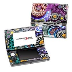 N3DS-MEHNDIG Nintendo 3DS Skin - Mehndi Garden -  DecalGirl