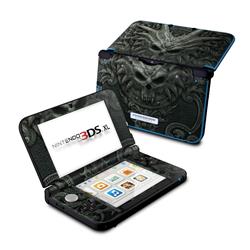 N3DX-BLKBOOK Nintendo 3DS XL Skin - Black Book -  DecalGirl