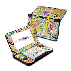 N3DX-FLIPFLOP Nintendo 3DS XL Skin - Flip Flops -  DecalGirl