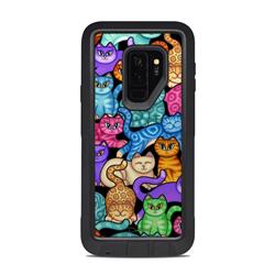Picture of DecalGirl OBP9P-CLRKIT OtterBox Pursuit Galaxy S9 Plus Case Skin - Colorful Kittens