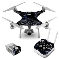 Picture of DecalGirl DJIP4-USN DJI Phantom 4 Skin - USN