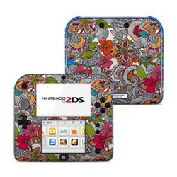 N2DS-DOODLESCLR Nintendo 2DS Skin - Doodles Color -  DecalGirl