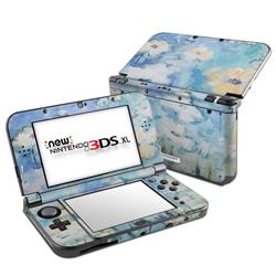 N3D5X-WHTBLU Nintendo New 3DS XL 2015 Skin - White & Blue -  DecalGirl