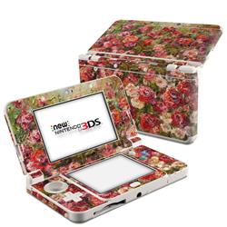 N3DS15-FLEUSAUV Nintendo 3DS 2015 Skin - Fleurs Sauvages -  DecalGirl