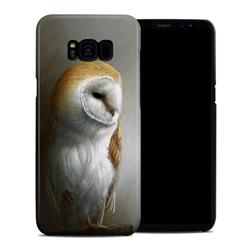 Picture of DecalGirl SGS8PCC-BARNOWL Samsung Galaxy S8 Plus Clip Case - Barn Owl