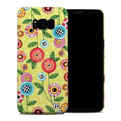 Picture of DecalGirl SGS8PCC-BFLWRS Samsung Galaxy S8 Plus Clip Case - Button Flowers