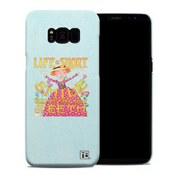 Picture of DecalGirl SGS8PCC-LIFEISSHORT Samsung Galaxy S8 Plus Clip Case - Life is Short