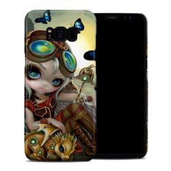 Picture of DecalGirl SGS8PCC-CLKWRKDRG Samsung Galaxy S8 Plus Clip Case - Clockwork Dragonling