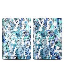 IPDP15-BLUEINK Apple iPad Pro 10.5 in. Skin - Blue Ink Floral -  DecalGirl