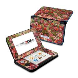 N3DX-FLEUSAUV Nintendo 3DS XL Skin - Fleurs Sauvages -  DecalGirl