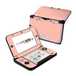 N3DX-SS-PCH Nintendo 3DS XL Skin - Solid State Peach -  DecalGirl