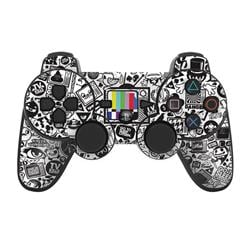 PS3C-TVKILLS PS3 Controller Skin - TV Kills Everything -  DecalGirl