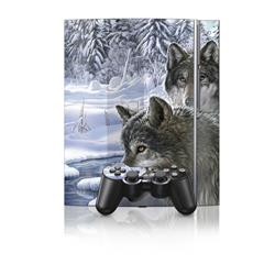 Picture of DecalGirl PS3-SNWWLVS PS3 Skin - Snow Wolves