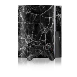 Picture of DecalGirl PS3-BLACK-MARBLE PS3 Skin - Black Marble