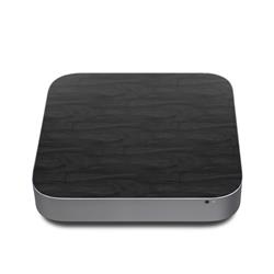 MM11-BLACKWOOD Mac Mini 2011 Skin - Black Woodgrain -  DecalGirl