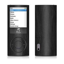 Picture of DecalGirl IPN5-BLACKWOOD Apple iPod Nano 5G Skin - Black Woodgrain