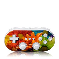 Picture of DecalGirl WIICC-COLOURS Wii Classic Controller Skin - Colours