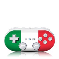 Picture of DecalGirl WIICC-ITALY Wii Classic Controller Skin - Italian Flag