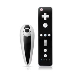 WIINC-SS-BLK Wii Nunchuk & Remote Skin - Solid State Black -  DecalGirl